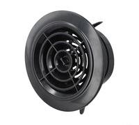 Rejilla de ventilación ABS para una instalación rápida y una gestión óptima del aire en hogares (100 mm)