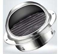 Rejilla de ventilación/Campana extractora esférica de 50 mm a 300 mm, Resistente a la Intemperie, Cubierta para Tubo de ventilación, más Gruesa, disipación de Calor para Armario, Garaje, aut