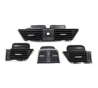 rejilla de ventilación Compatible Con Skoda Para Octavia 2015-2021 5ED820951 Reparación Conjunto Rejilla Ventilación Aire Acondicionado Salpicadero Delantero Y Trasero Coche(4PCS)