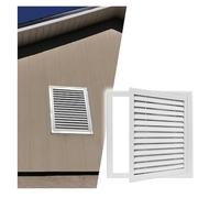 Rejilla de ventilación con Lamas para Rejillas de Retorno de Aire abatibles para hogares, oficinas, hoteles, hospitales y escuelas - 8x12 Pulgadas (203x305 mm) Airflow Solutions