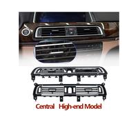 Rejilla de ventilación cromada para aire acondicionado delantero, izquierdo, central, derecho y trasero