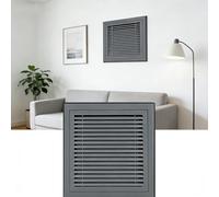 Rejilla de ventilación de 14x36 para Pared/Techo, Rejilla HVAC de Aluminio Moderna, difusor Lineal de Ranura de bajo Ruido, Elegante Registro de ventilación Gris para un Flujo de Aire eficie