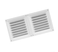 Rejilla de ventilación de 300 x 150 mm, cubierta de acero inoxidable para sistema de ventilación de pared de techo HVAC (150 x 300 mm)