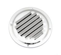 Rejilla de ventilación de acero inoxidable marino redondo para rejilla de ventilación lateral para abrir (5 pulgadas)
