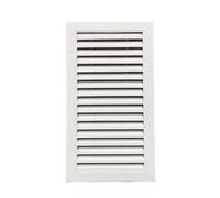 Rejilla De Ventilación De Aire Blanca, Rejillas De Ventilación De Pared De Aluminio, Rejillas De Obturación De Unidad Exterior De Aire Acondicionado A Prueba De Lluvia(300x700 mm(opening 250x650 mm))