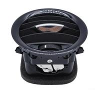 Rejilla de ventilación de aire central para salpicadero para Corsa D 2006-2014 y Adam, cubierta de control de clima ABS plateado de repuesto OEM 13417362 2201098