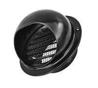 Rejilla de ventilación de aire: cubierta de sofito circular 100 mm de 150 mm de malla detectada, inserto de conducto a prueba de insectos | Placa de difusor de techo de ático, pantalla de flujo de air