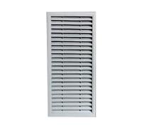 Rejilla de ventilación de aleación de aluminio, diseño a prueba de óxido para armario de cocina, fregadero, ventilación de secadora, pared y flujo de aire del techo