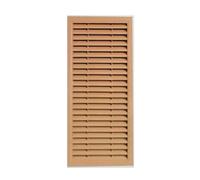 Rejilla de ventilación de aleación de aluminio, diseño a prueba de óxido para armario de cocina, fregadero, ventilación de secadora, pared y flujo de aire del techo