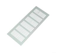 Rejilla de ventilación de aleación de aluminio transpirable, forma rectangular para optimizar el flujo de aire del gabinete y resistencia a largo plazo (100 x 200)