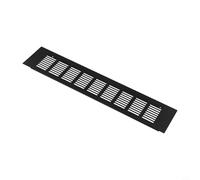 Rejilla de ventilación de forma rectangular adecuada para varias aplicaciones de espacios cerrados (80 x 400 mm)
