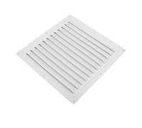 Rejilla de ventilación de metal para conductos de pared y techo, cubierta de ventilación ajustable de aluminio, compatible con 150 x 150 mm, 200 x 200 mm, 250 x 250 mm (250 x 250 mm)