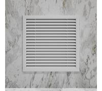 Rejilla de ventilación de Retorno de Aire HVAC, diseño de Lamas metálicas para el Flujo de Aire en hogares y oficinas.