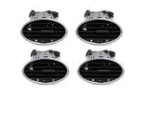 Rejilla De Ventilación De Salida De Aire Acondicionado Central Tablero Delantero Para Focus MK2 2005-2013 OEM 4M51-A014L21-AD 4M51A014L21AD AC Salida Ventilación Aire Coche(4PCS)