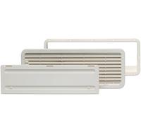 Rejilla de ventilación dometic para frigoríficos de absorción con una puerta ls 200 bottom blanco