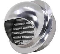 Rejilla de ventilación for pared exterior de hogar, de acero inoxidable 304, resistente al viento y al viento. Respiraderos(150mm)