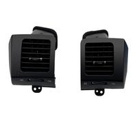 Rejilla De Ventilación Frontal para T&oyota para Land para Cruiser para Prado 120 FJ120 Marco De Salida Aire Acondicionado Automóvil Placa Ventilación Panel Accesorio Rejilla CA(Negro)