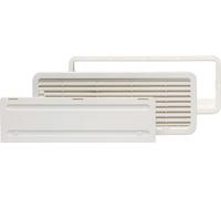 Rejilla de ventilación inferior blanca para frigoríficos de absorción con una puerta ls 200 dometic