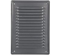 Rejilla de ventilación KOTARBAU® 230x165 mm Rejilla de Escape atornillable Chimenea lacada Luz de ventilación Antracita Rejilla Protectora contra Insectos Resistente a la corrosión
