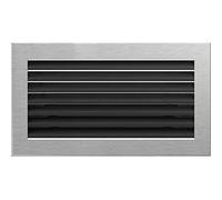 Rejilla de ventilación KRATKI rejilla de chimenea FRESH 17cm x 30cm cerrada