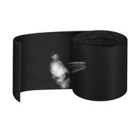 Rejilla de ventilación para ático: material de alta succión, almohadilla de limpieza precortada, revestimiento de fibra de carbono, para casas, hostales, apartamentos, ventanas, paredes divisorias, te