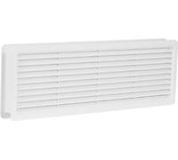 Rejilla de ventilación para Puerta (400 x 130 mm), Color Blanco