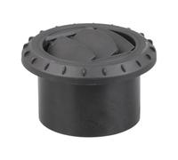 Rejilla de ventilación para salpicadero, salida de calefacción de CA, 60 mm y 75 mm, deflector de aire caliente giratorio ajustable, repuesto negro para coche, autobús, ATV, gestión del clima