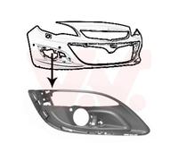 Rejilla De Ventilación, Parachoques 3753594 VAN WEZEL Para OPEL