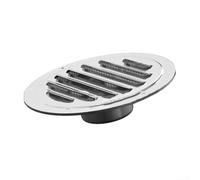 Rejilla de ventilación redonda para circulación de aire y protección contra hexápodos al aire libre