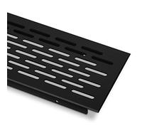 Rejilla de ventilación Rejilla de escape de aire ovalada - Negro - 750 mm de SOTECH