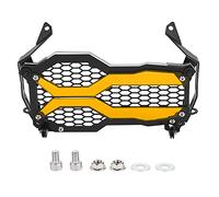 Rejilla del faro, reemplazo de la modificación de la cubierta del protector de la rejilla del faro delantero de la motocicleta para R1250GS ADV 2021(naranja)