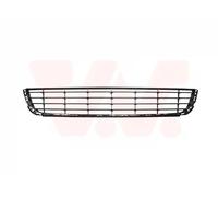 Rejilla del parachoques delante cromo/negro 5863599 VAN WEZEL para VW GOLF VI