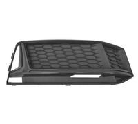 Rejilla del parachoques delantero derecho con moldura en negro brillante para Audi A4 2018-