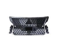 Rejilla Del Radiador Para Mitsubishi Para Pajero Sport 2019-2022 Parachoques Delantero Parrilla De Radiador Cubierta De Tanque De Agua Kit De Carrocería Modelo De Carreras QAQMHVCVB(Silver Black)