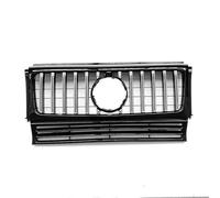 Rejilla Del Radiador Parrilla De Parachoques Delantero Para Mercedes Para Benz Clase G W463 G350 G500 G550 G63 G65 G55 AMG 1990-2018 Estilo GT Parrillas De Carreras QAQMHVCVB(Plata)