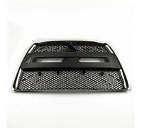 Rejilla Del Radiador Parrilla De Radiador Para Mitsubishi Para Lancer Para Sportback EVO10 2008 2009 2010 Con Borde Cromado Negro QAQMHVCVB(Plata)