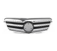 Rejilla Del Radiador Rejilla De Radiador Plateada Para Parachoques Delantero De Para Mercedes Para Benz Clase E W212 E550 E350 E63 2010-2013 QAQMHVCVB(AMG Silver)