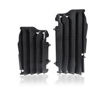 REJILLA DEL RADIADOR UFO PARA KAWASAKI KXF 450 '16-'23, COLOR NEGRO