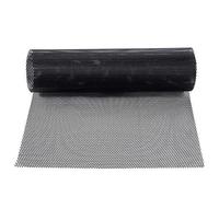 Rejilla Delantera Coche Inserción Malla Parrilla | Aleación Aluminio 102X33Cm Recortable Cubierta Exterior Para Paragolpes Capó Vehículo Camión Protección Toma Aire