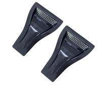 Rejilla delantera Compatible Con Abarth Para 595 695 Naca Style Universal Bonnet Air Vents Capó Del Motor Piezas Exteriores Del Coche Ventilación Delantera Del Coche