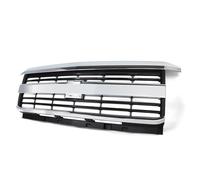 Rejilla delantera Compatible Con Chevrolet Para Silverado 2500 HD 3500HD 2015 2016 2017 2018 2019 Parachoques Delantero Rejilla Superior Rejilla Del Capó Del Automóvil