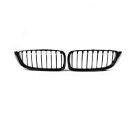 Rejilla delantera Compatible Con Para F32 F33 F36 420i 428i 430i 435i F80 M4 2014-2020 Rejillas Delanteras Negras Brillantes Conjunto De Rejilla De Línea Única