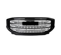 Rejilla Delantera Conjunto De Parrilla De Parachoques Delantero Para GMC Para Acadia SLE SLT SL 2017-2019 Rejilla Central De Radiador Malla Negra Cromada 64KW94V Parrilla Frontal(B)