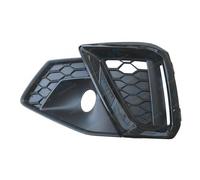 Rejilla delantera izquierda orificios Moldura negra brillo para audi A4 2019- S-Line