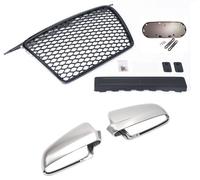 Rejilla Delantera Kühlergrill Emblema Portaplaca Cubrecap Espejos para Audi A3