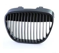 Rejilla Delantera Negra Sin Emblema para Seat Ibiza 6L Rejilla | Material ABS para premium, a impactos y , peso ligero 0.28kg, larga duración