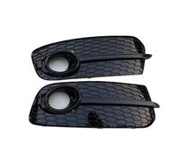 Rejilla delantera para faros antiniebla Q5 RSQ5, color negro ABS, compatible con Audi Q5 STANDARD (parachoques delantero 2012-2015)(BLACK)