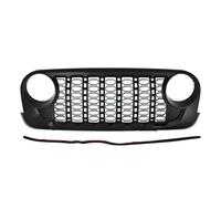 Rejilla Delantera Para Jeep Para Wrangler JK 2007 2008 2009 2010 2011 2012 2013 2014-2017 K010 NTRIX 2024 Parrilla Delantera ABS JK A JL Estilo Front Grill