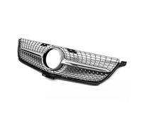 Rejilla Delantera Para Mercedes Para Benz ML Clase W166 ML300 ML320 ML350 ML40 ML450 2012-2015 Rejilla Parachoques Delantero Capó Tuning Racing Grill Delantera Parrilla(Diamond Chrome)
