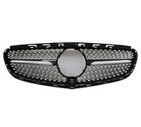 Rejilla Delantera Para Parachoques Sintonización De Para Mercedes Para Benz Clase E W212 2009-2015 E260 E300 E350 E200 GT Estilo Diamante Parrilla Delantera(13-15 Diamond Black)